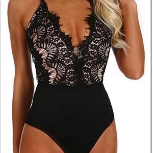 Lacy bodysuit